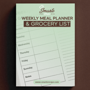 Weekly Meal Planner & Grocery List – Printable PDF
